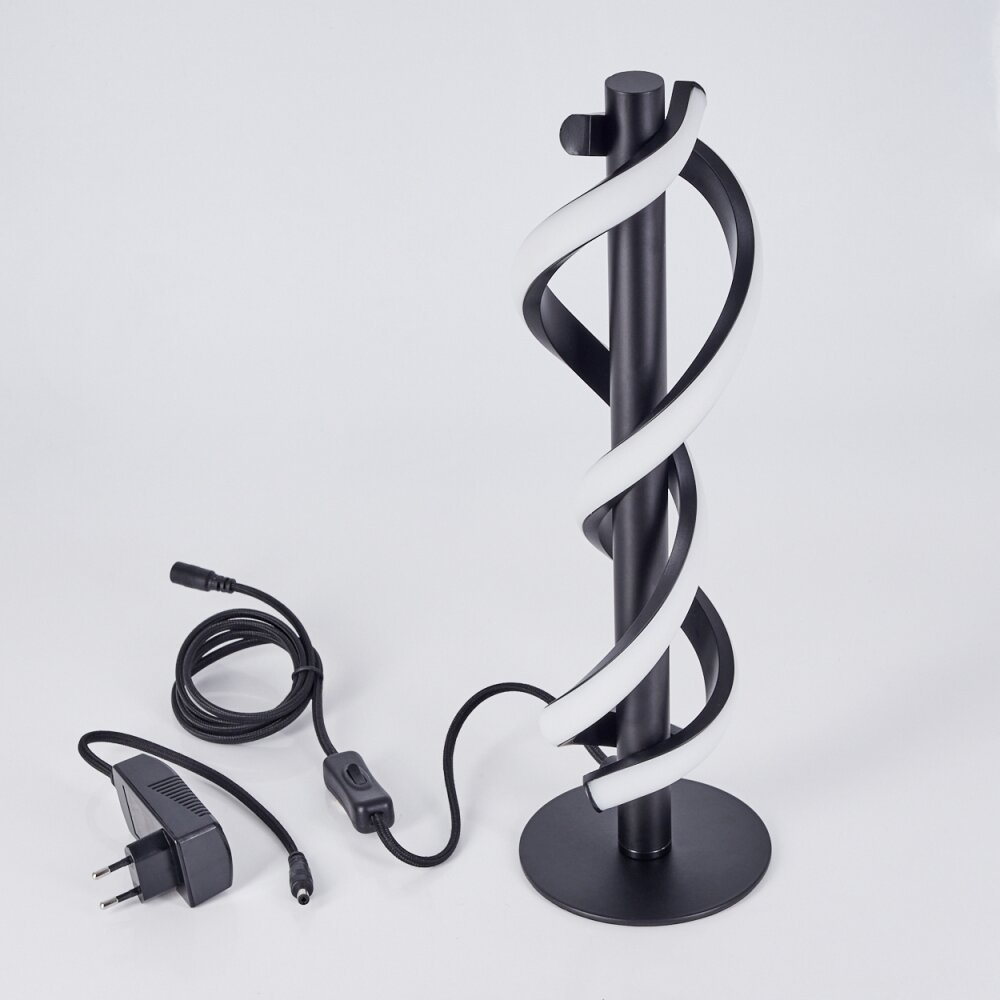 Alvarim Table lamp LED black, 1-light source