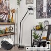 Artemide TOLOMEO Floor Lamp chrome, black, 1-light source