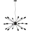 Brilliant Dree Pendant Light black, 18-light sources