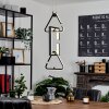 Chlak Pendant Light LED black, 3-light sources, Remote control