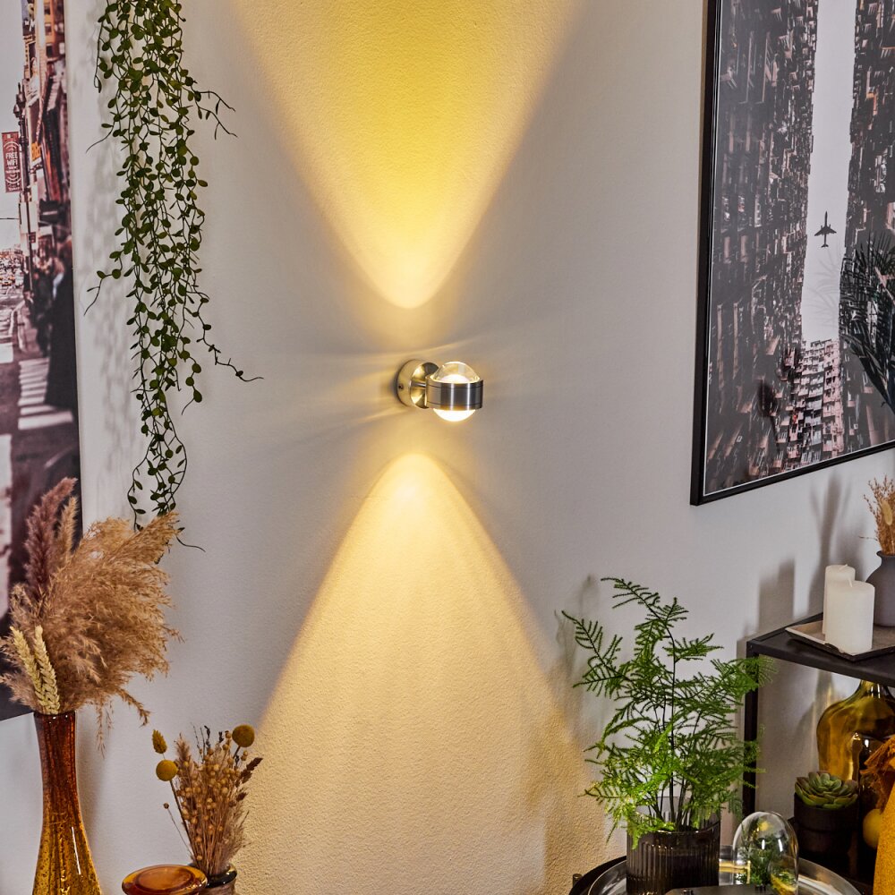 Indore Wall Light LED aluminium, 2-light sources