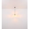 Globo LOIS Pendant Light brass, black, 1-light source