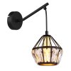 Globo LOIS Wall Light brass, black, 1-light source