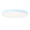 Brilliant Saltery Ceiling Light LED white, 1-light source, Remote control, Colour changer