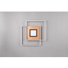 Trio Via Ceiling Light LED gold, black, 1-light source, Remote control