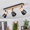 Kouek Ceiling Light Ecru, black, 3-light sources