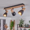 Kouek Ceiling Light Ecru, black, 3-light sources