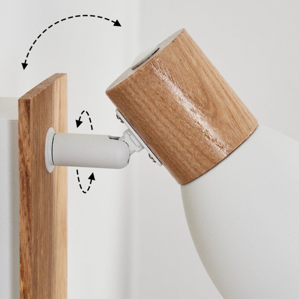 Kouek Wall Light Ecru, white, 1-light source