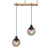 Globo RICHARD Pendant Light Ecru, black, 4-light sources