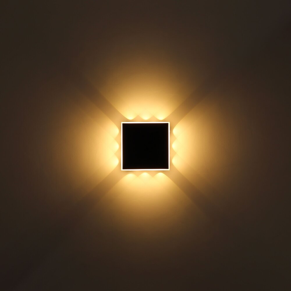 Globo SAIDY Wall Light LED black, 1-light source