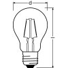 OSRAM Retrofit LED E27 1,5 Watt 2700 Kelvin 136 Lumen