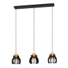 Eglo STILLINGTON Pendant Light Ecru, black, 3-light sources