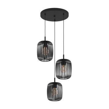 Eglo ROMAZZINA Pendant Light black, 3-light sources