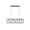 Lucide SUUS Pendant Light black, 4-light sources