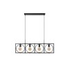 Lucide SUUS Pendant Light black, 4-light sources