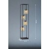 Fischer & Honsel Caydo Floor Lamp black, 4-light sources