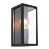 Globo GUNDULA Outdoor Wall Light black, 1-light source