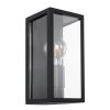 Globo GUNDULA Outdoor Wall Light black, 1-light source