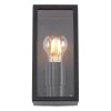 Globo GUNDULA Outdoor Wall Light black, 1-light source