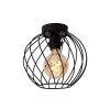 Lucide DANZA Ceiling Light black, 1-light source