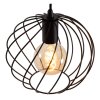 Lucide DANZA Pendant Light black, 3-light sources