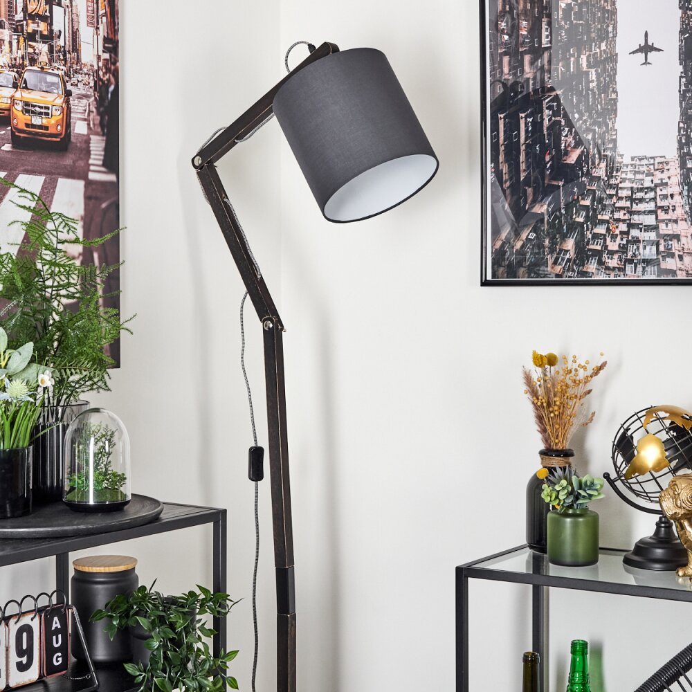 Tukchor Floor Lamp black, 1-light source