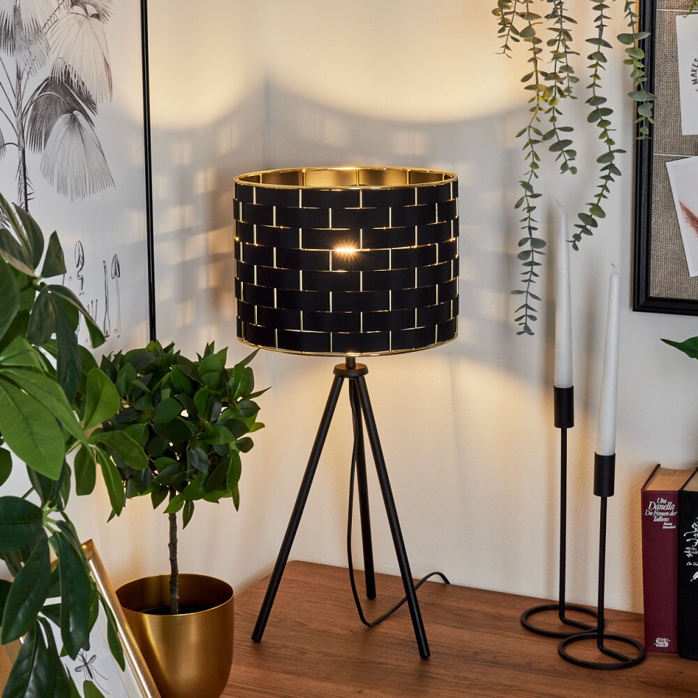Ubac Table lamp black, 1-light source