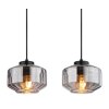 Globo CHRISTIANA Pendant Light black, 4-light sources