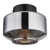 Globo CHRISTIANA Ceiling Light black, 1-light source