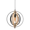 Steinhauer Muoversi Pendant Light black, 1-light source