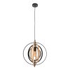 Steinhauer Muoversi Pendant Light black, 1-light source