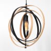 Steinhauer Muoversi Pendant Light black, 1-light source