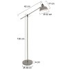 Steinhauer Nové Floor Lamp green, 1-light source