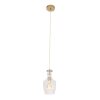 Steinhauer Grazioglass Pendant Light brass, 1-light source