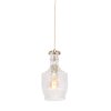 Steinhauer Grazioglass Pendant Light brass, 1-light source