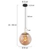 Steinhauer Bollique Pendant Light brass, 1-light source