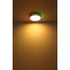 Globo JAXXI Ceiling Light LED black, 2-light sources, Remote control, Colour changer