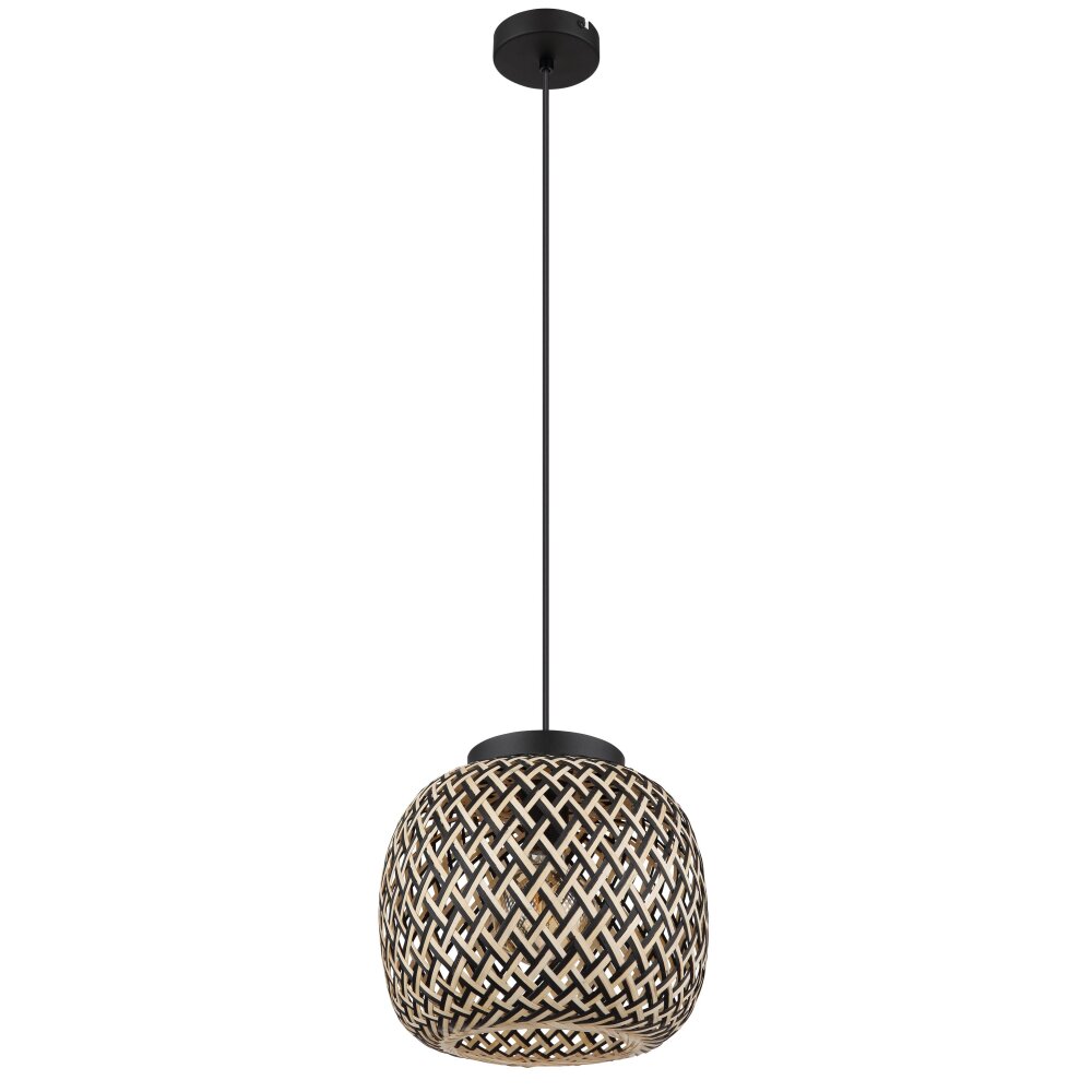 Globo COLLY Pendant Light black, 1-light source
