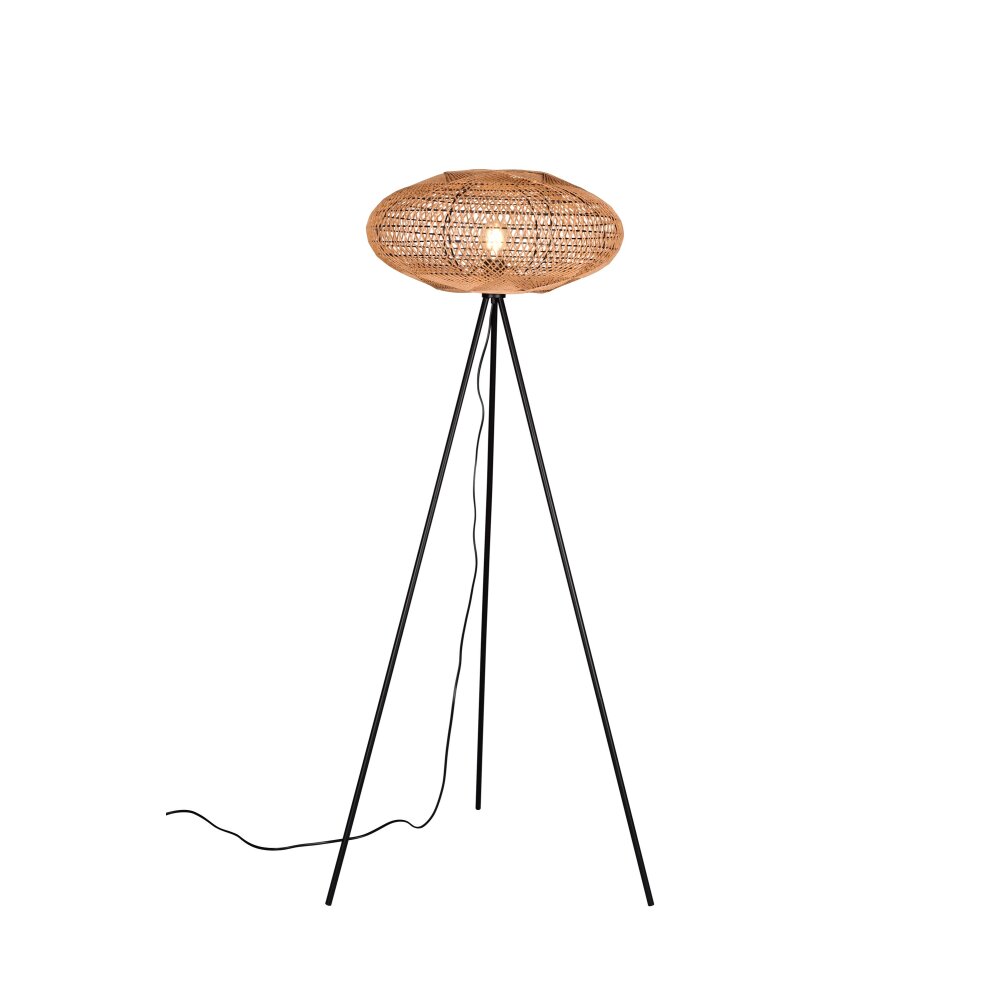 Trio Hedda Floor Lamp black, 1-light source