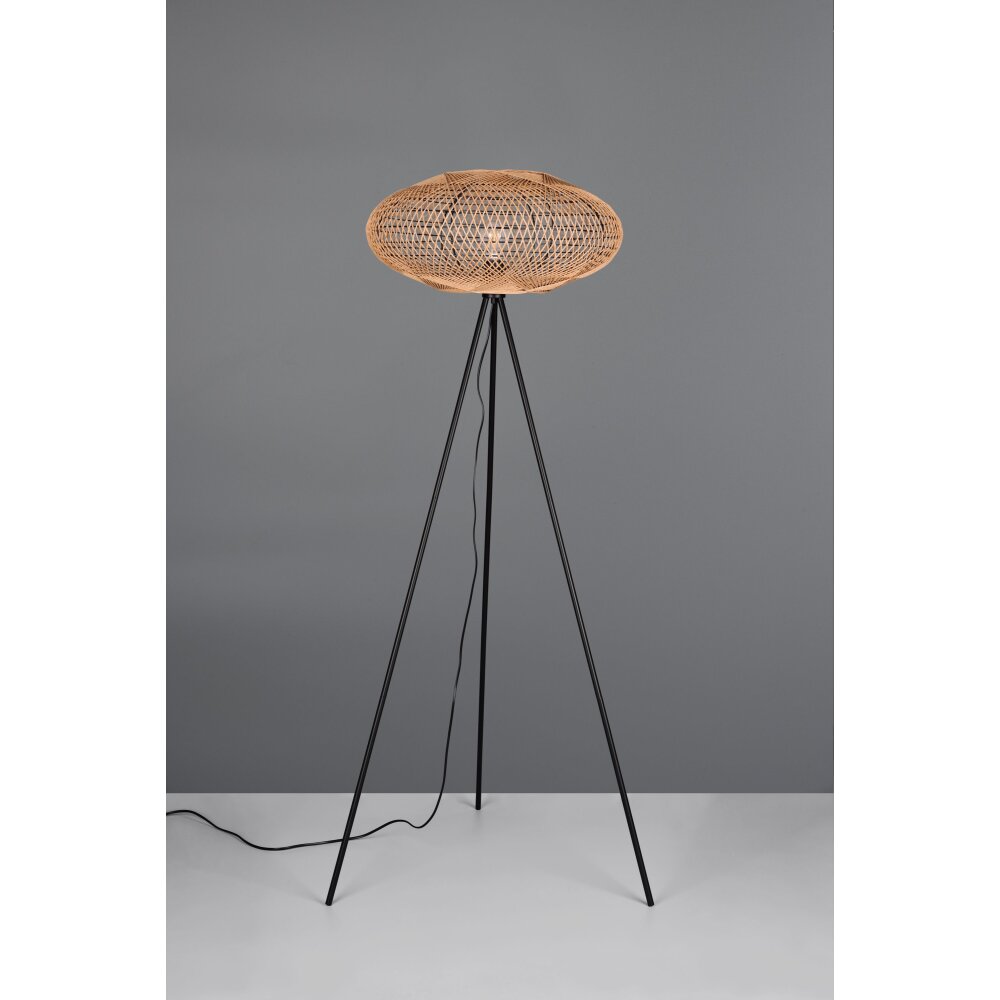 Trio Hedda Floor Lamp black, 1-light source