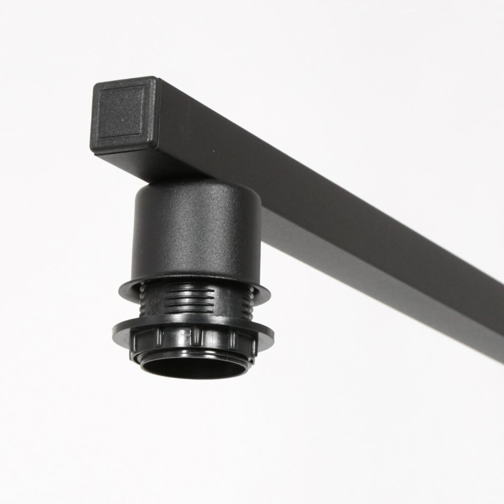 Steinhauer Stang Pendant Light black, 3-light sources