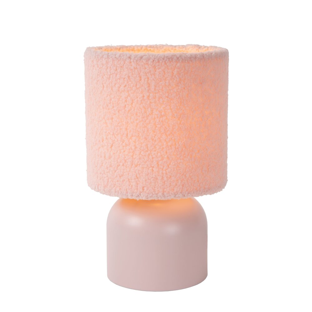 Lucide WOOLLY Table lamp pink, 1-light source