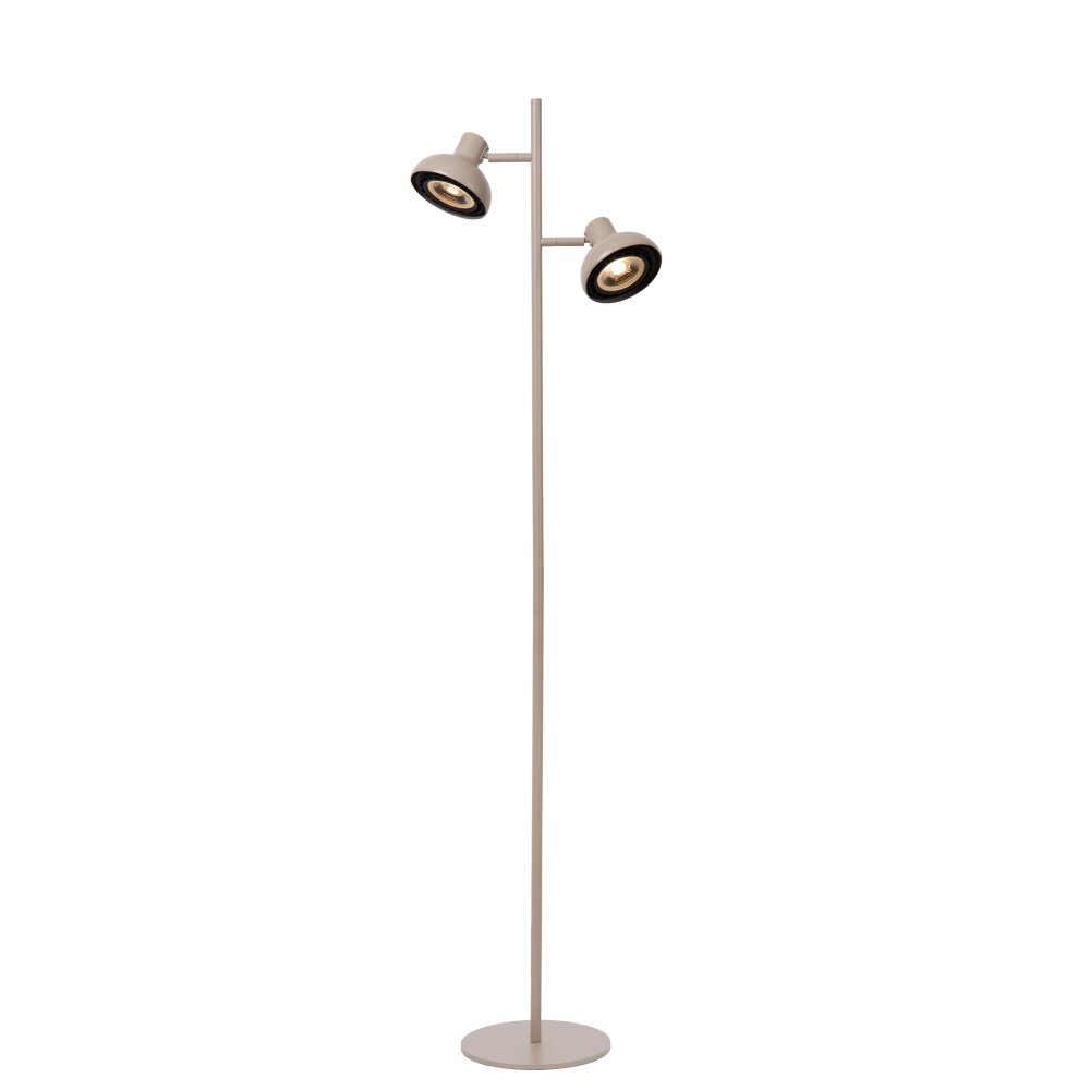 Lucide SENSAS Floor Lamp beige, 2-light sources