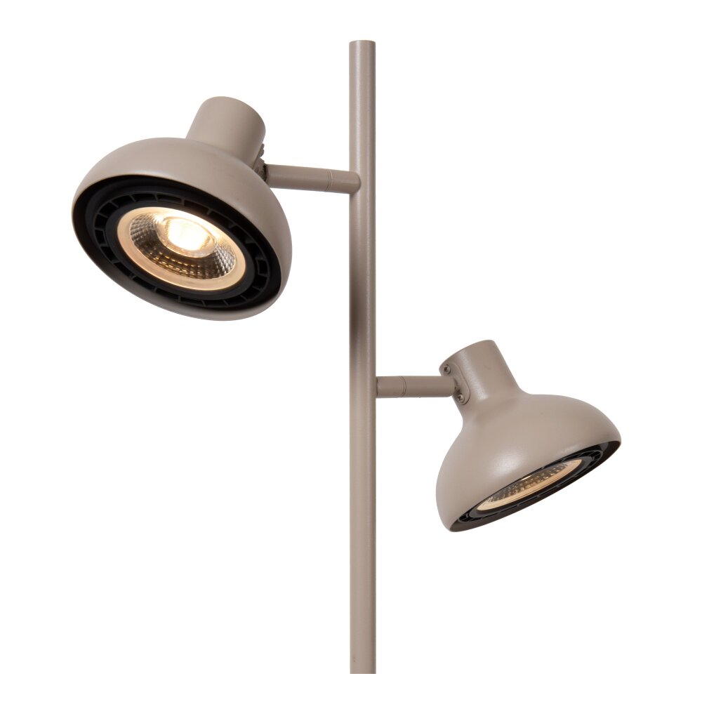 Lucide SENSAS Floor Lamp beige, 2-light sources