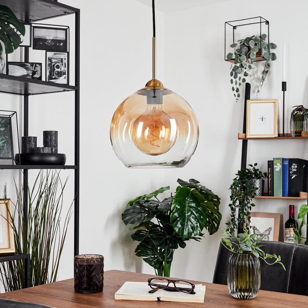Calapa Pendant Light brass, 1-light source