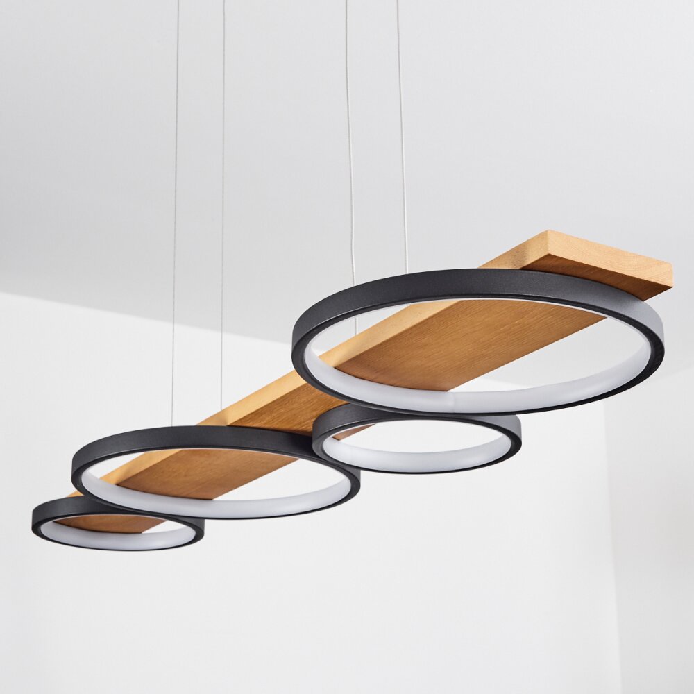 Rodekro Pendant Light LED black, 1-light source