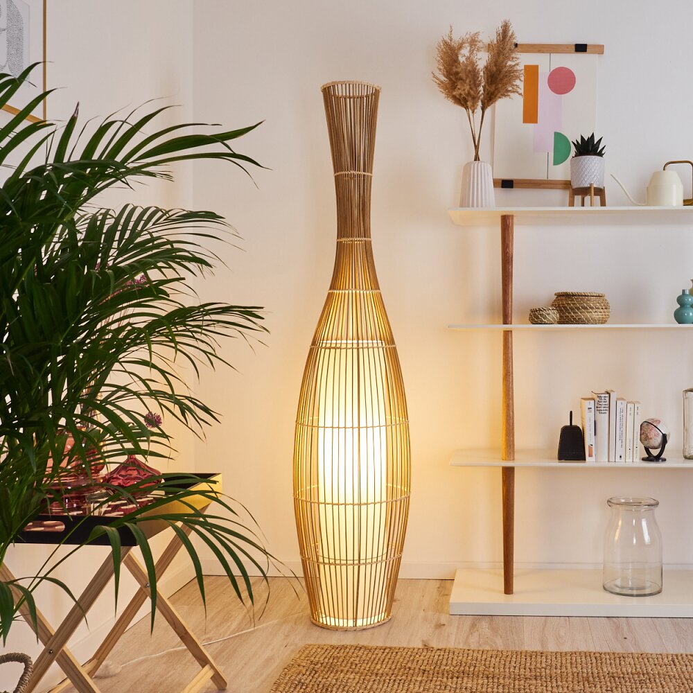 SARANDA Floor Lamp brown, 1-light source main product photo