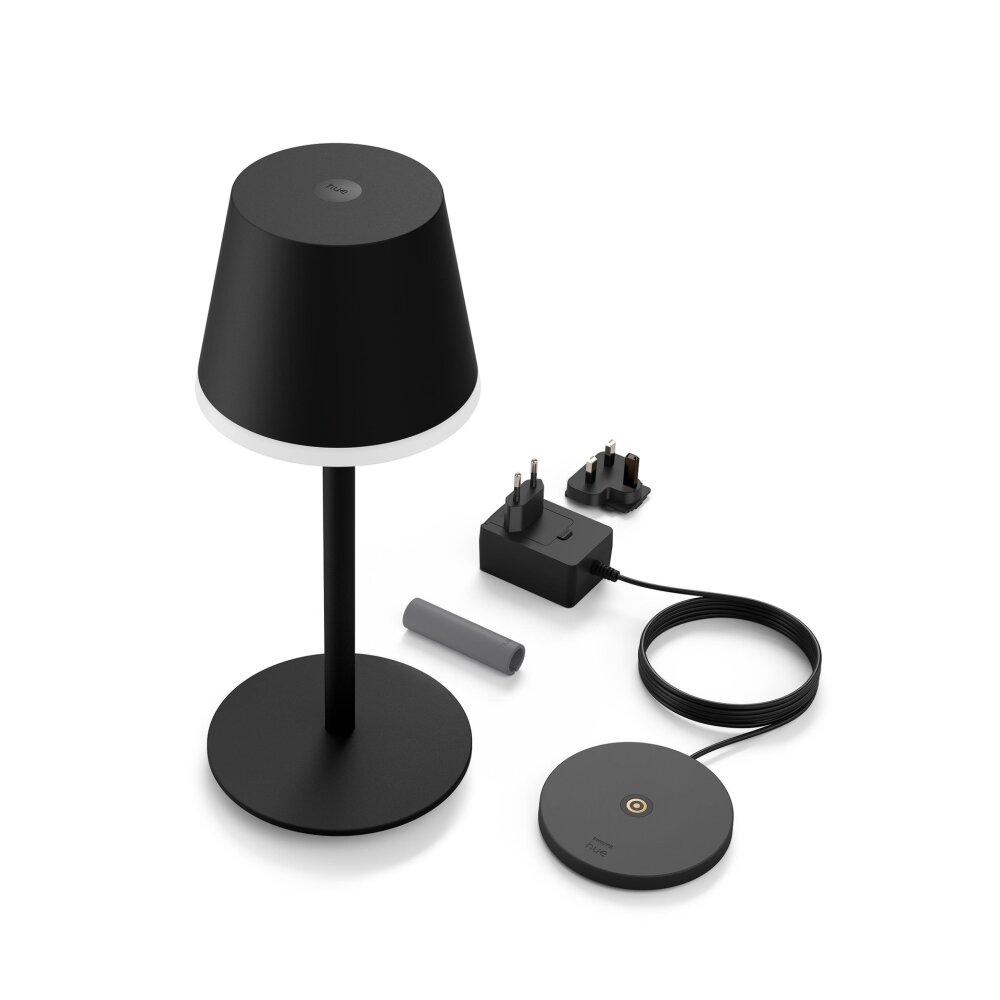 Philips Hue Go Table lamp LED grey, black, 1-light source, Colour changer