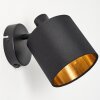 Alsen Wall Light black, 1-light source