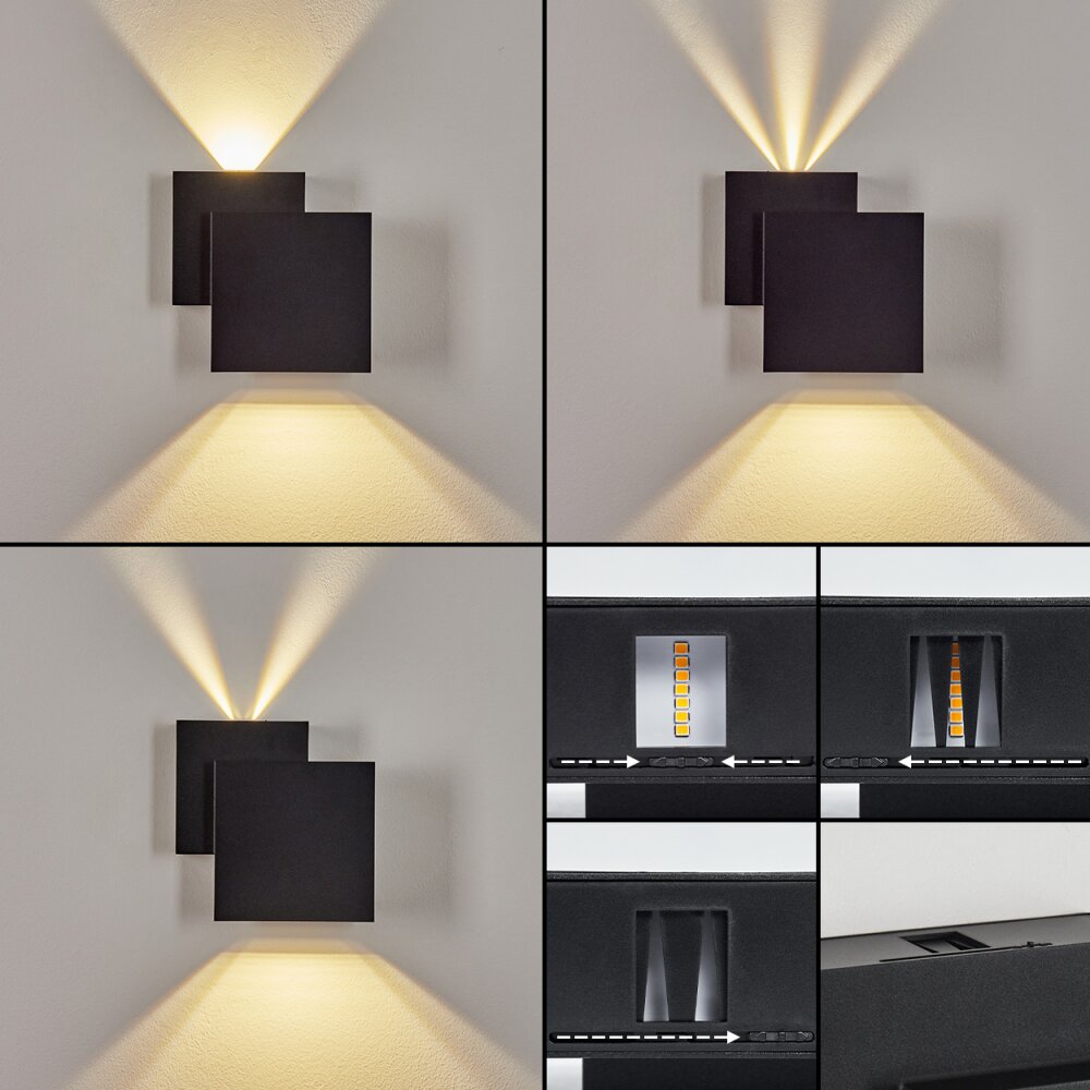 Colare Outdoor Wall Light LED black, 1-light source